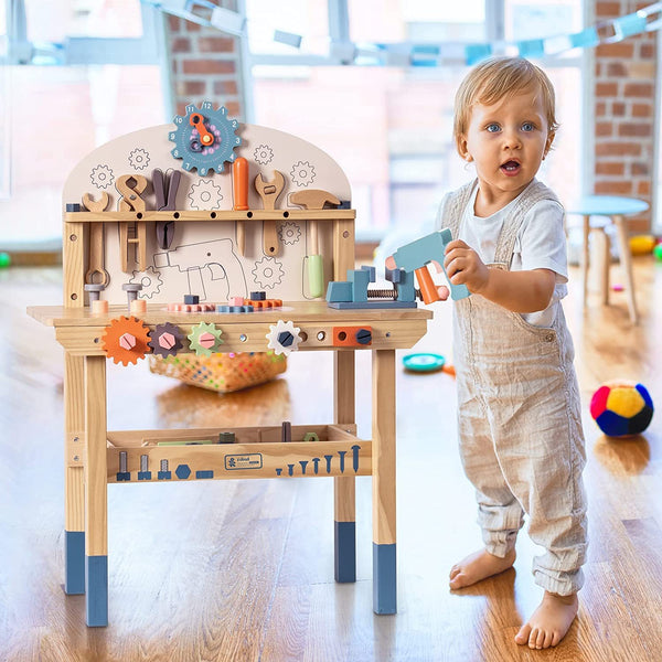 Creative Kids Wooden Workbench