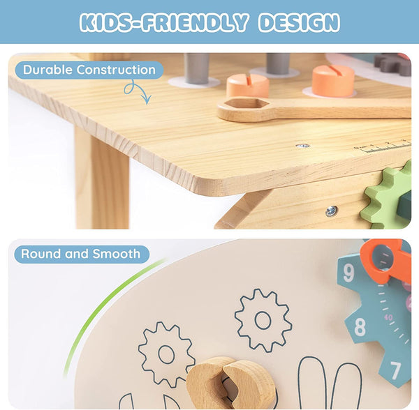 Creative Kids Wooden Workbench