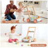 Multifunctional Wooden Baby Walker